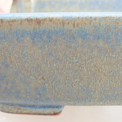 Ceramiczna miska bonsai 15 x 12 x 4 cm, kolor niebieski - 2