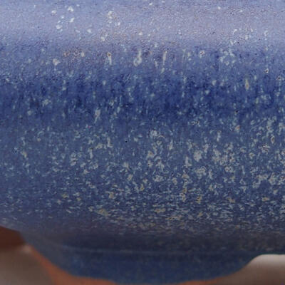 Ceramiczna miska bonsai 17,5 x 15 x 3,5 cm, kolor niebieski - 2