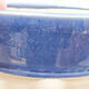 Ceramiczna miska bonsai 11,5 x 11,5 x 4 cm, kolor niebieski - 2/3