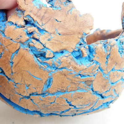 Powłoka ceramiczna 8,5 x 8 x 6 cm, kolor szaro-niebieski - 2