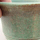 Ceramiczna miska bonsai 8,5 x 8,5 x 5 cm, kolor zielony - 2/3