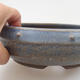 Ceramiczna miska bonsai - 15 x 15 x 5 cm, kolor niebieski - 2/3