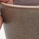Ceramiczna miska bonsai 10,5 x 10,5 x 10 cm, kolor brązowo-zielony - 2/3