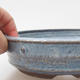 Ceramiczna miska bonsai - 18,5 x 18,5 x 5 cm, kolor niebieski - 2/3