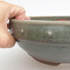 Ceramiczna miska bonsai - 24 x 24 x 7 cm, kolor zielony - 2/3
