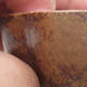 Ceramiczna miska bonsai 10 x 8 x 3 cm, kolor brązowy - 2/4