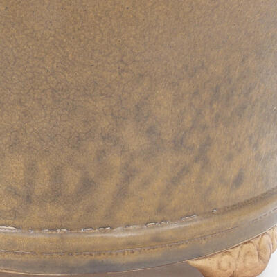 Ceramiczna miska bonsai 32 x 32 x 14 cm, kolor brązowy - 2