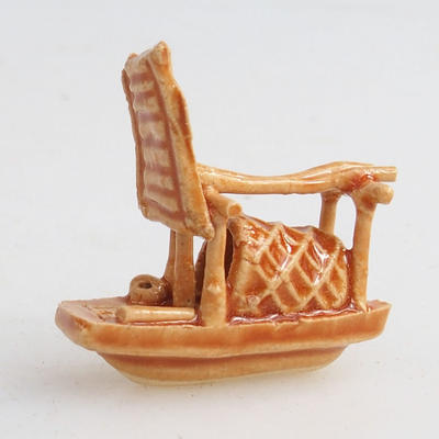 Figurka ceramiczna - statek - 2