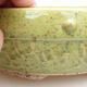 Ceramiczna miska bonsai 17,5 x 17,5 x 7 cm, kolor zielony - 2/3