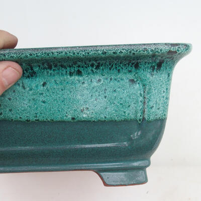 Miska Bonsai 23 x 23 x 10,5 cm, kolor zielony - 2