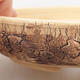 Ceramiczna miska bonsai 15,5 x 15,5 x 3 cm, kolor spękany - 2/4
