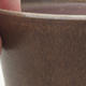 Ceramiczna miska bonsai 10 x 10 x 9 cm, kolor brązowy - 2/3