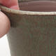 Ceramiczna miska bonsai 9 x 9 x 8,5 cm, kolor zielony - 2/3