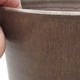 Ceramiczna miska bonsai 13 x 13 x 16,5 cm, kolor brązowy - 2/3