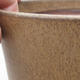 Ceramiczna miska bonsai 15 x 15 x 17,5 cm, kolor brązowy - 2/3