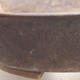 Ceramiczna miska bonsai 14 x 12 x 3,5 cm, kolor brązowy - 2/3