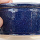 Ceramiczna miska bonsai 14,5 x 14,5 x 5,5 cm, kolor niebieski - 2/3