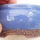 Ceramiczna miska bonsai 13 x 13 x 6 cm, kolor niebieski - 2/3