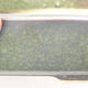 Ceramiczna miska bonsai 15 x 11,5 x 5,5 cm, kolor szaro-zielony - 2/4