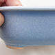 Ceramiczna miska bonsai 15 x 12 x 6 cm, kolor niebieski - 2/3