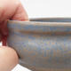 Ceramiczna miska bonsai 10 x 10 x 4 cm, kolor niebieski - 2/4