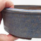 Ceramiczna miska bonsai 16 x 16 x 5,5 cm, kolor niebieski - 2/4