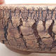 Ceramiczna miska bonsai 19 x 19 x 6,5 cm, kolor szary - 2/4