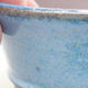 Ceramiczna miska bonsai 10 x 10 x 4,5 cm, kolor niebieski - 2/4