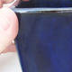 Ceramiczna miska bonsai 9 x 9 x 9 cm, kolor niebieski - 2/4
