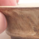 Ceramiczna miska bonsai 10 x 10 x 3 cm, kolor beżowy - 2/4