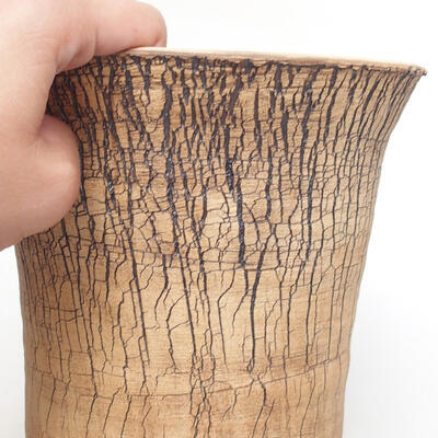 Ceramiczna miska bonsai 16 x 16 x 18,5 cm, kolor spękany - 2