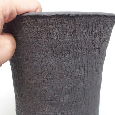 Ceramiczna miska bonsai 15,5 x 15,5 x 18 cm, kolor spękany - 2
