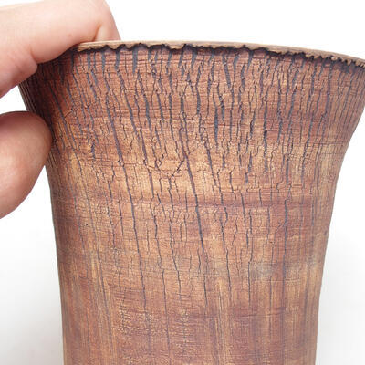 Ceramiczna miska bonsai 15,5 x 15,5 x 17 cm, kolor spękany - 2