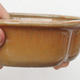 Ceramiczna miska bonsai 13 x 10 x 5 cm, kolor szaro-rdzawy - 2/3