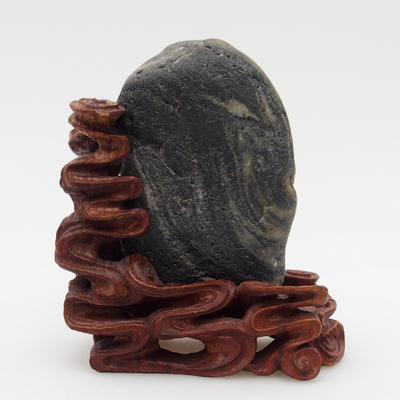 Suiseki - kamień z DAI (drewniana mata) - 2
