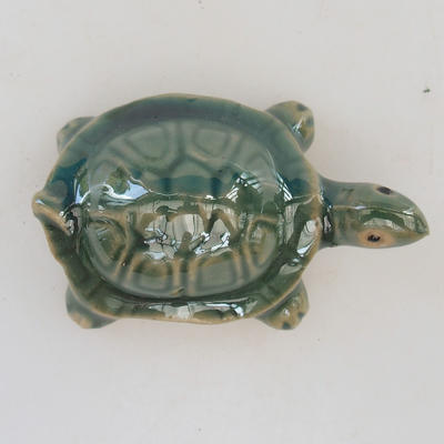 Ceramiczna figurka - duży żółw - 2