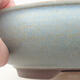 Ceramiczna miska bonsai 18 x 18 x 6 cm, kolor niebieski - 2/3