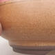 Ceramiczna miska bonsai 14 x 14 x 5 cm, kolor beżowy - 2/3