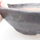 Ceramiczna miska bonsai 25 x 25 x 6 cm, kolor szary - 2/3