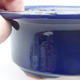 Ceramiczna miska bonsai 19 x 15,5 x 6 cm, kolor niebieski - 2/3