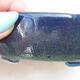 Ceramiczna miska bonsai 9,5 x 8 x 3,5 cm, kolor niebiesko-zielony - 2/3