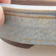 Ceramiczna miska bonsai 16,5 x 16,5 x 4,5 cm, kolor niebieski - 2/3
