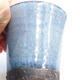 Ceramiczna miska bonsai 7 x 7 x 7 cm, kolor niebieski - 2/3