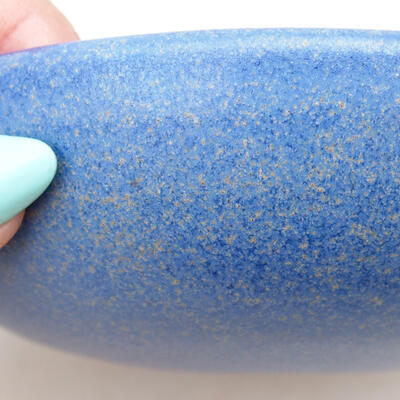 Miska ceramiczna 12 x 12 x 4 cm, kolor niebieski - 2
