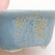 Mini miska bonsai 4 x 3 x 2 cm, kolor niebieski - 2/3