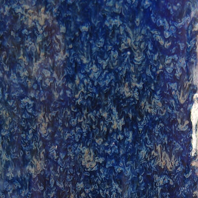 Ceramiczna miska bonsai 9 x 9 x 9,5 cm, kolor niebieski - 2