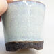 Ceramiczna miska bonsai 8 x 8 x 7 cm, kolor niebieski - 2/3