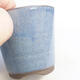 Ceramiczna miska do bonsai 7,5 x 7,5 x 7 cm, kolor niebieski - 2/3