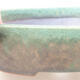 Ceramiczna miska bonsai 17 x 14 x 4 cm, kolor zielony - 2/3