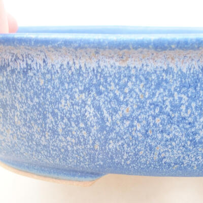 Ceramiczna miska bonsai 18 x 14 x 4,5 cm, kolor niebieski - 2